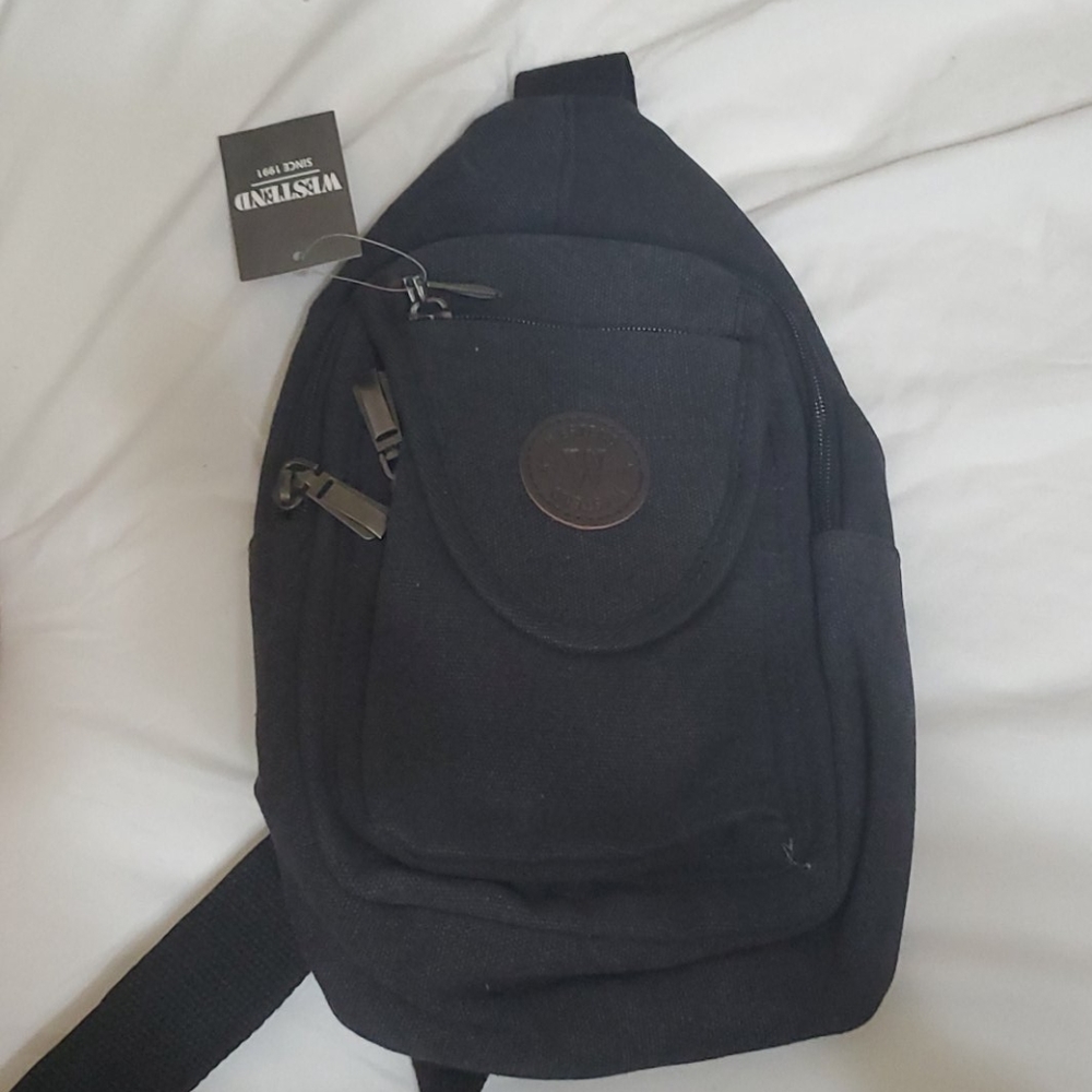 NWT black crossbody